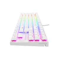 Genesis Thor 303 TKL Blanco RGB Brown Switch  Teclado