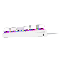 Genesis Thor 303 TKL Blanco RGB Brown Switch  Teclado