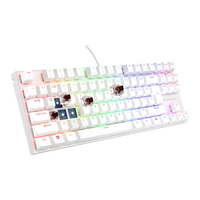 Genesis Thor 303 TKL Blanco RGB Brown Switch  Teclado