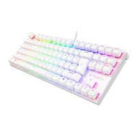 Genesis Thor 303 TKL Blanco RGB Brown Switch  Teclado