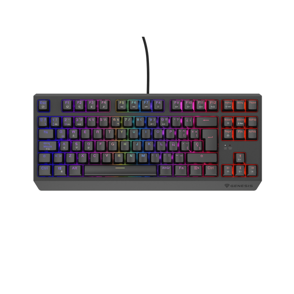 Genesis Thor 230 TKL Teclado Mecánico RGB Switches Outemu RED Hotswappable Antighosting Genesis Thor 230 TKL Teclado Mecánico RGB Switches Outemu RED Hotswappable Antighosting