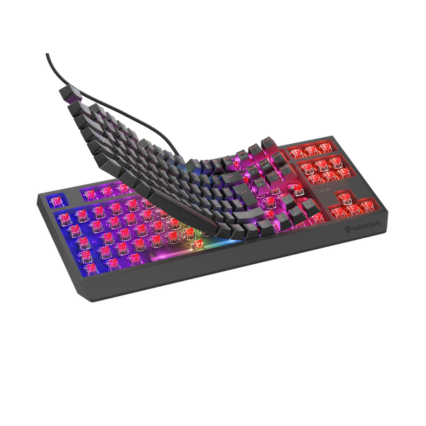 Genesis Thor 230 TKL Teclado Mecánico RGB Switches Outemu RED Hotswappable Antighosting Genesis Thor 230 TKL Teclado Mecánico RGB Switches Outemu RED Hotswappable Antighosting