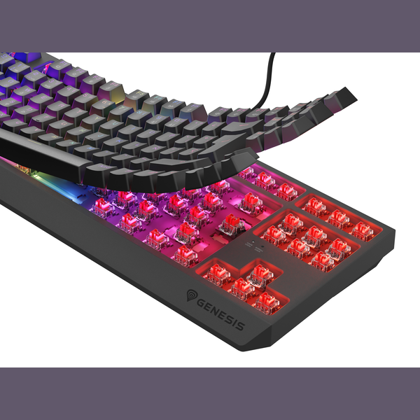 Genesis Thor 230 TKL Teclado Mecánico RGB Switches Outemu RED Hotswappable Antighosting Genesis Thor 230 TKL Teclado Mecánico RGB Switches Outemu RED Hotswappable Antighosting