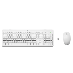 HP 230  Teclado y Ratón Inalámbrico Silencioso Blanco