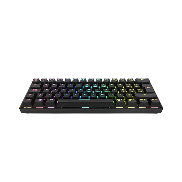 Krom Kluster RGB Compact RED inalámbrico  Teclado mecánico Krom Kluster RGB Compact RED inalámbrico  Teclado mecánico