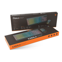 Krom Kabala Wireless RGB Gaming Teclado y Ratón inalámbrico Switches membrana AntiGhosting Krom Kabala Wireless RGB Gaming Teclado y Ratón inalámbrico Switches membrana AntiGhosting