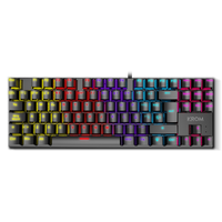 Krom Kasic RGB Gaming | Teclado mecánico TKL Switches Red Anti-Ghosting Krom Kasic RGB Gaming | Teclado mecánico TKL Switches Red Anti-Ghosting