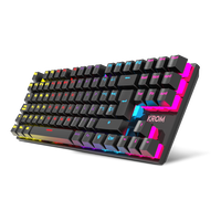 Krom Kasic RGB Gaming Teclado mecánico TKL Switches Red AntiGhosting Krom Kasic RGB Gaming Teclado mecánico TKL Switches Red AntiGhosting