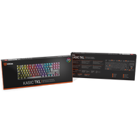 Krom Kasic RGB Gaming Teclado mecánico TKL Switches Red AntiGhosting Krom Kasic RGB Gaming Teclado mecánico TKL Switches Red AntiGhosting
