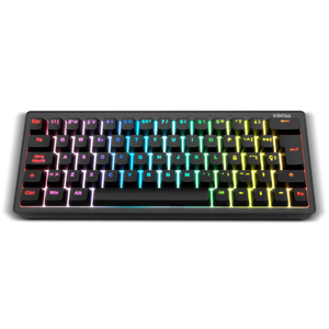 Krom Kreator Teclado mecánico Gaming 60 RGB PBT Lubricated Switches AntiGhosting Hotswap Krom Kreator Teclado mecánico Gaming 60 RGB PBT Lubricated Switches AntiGhosting Hotswap