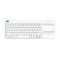 Logitech K400 Plus blanco Wireless Teclado Logitech K400 Plus blanco Wireless Teclado