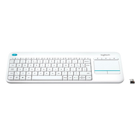 Logitech K400 Plus blanco Wireless Teclado Logitech K400 Plus blanco Wireless Teclado