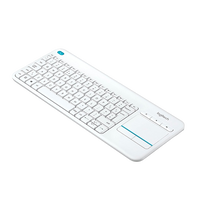 Logitech K400 Plus blanco Wireless Teclado Logitech K400 Plus blanco Wireless Teclado