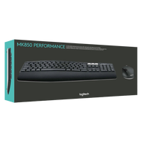 Logitech Desktop MK850 Performance DE Black BT Logitech Desktop MK850 Performance DE Black BT