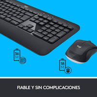 Logitech MK540 Wireless Kit teclado y ratón Logitech MK540 Wireless Kit teclado y ratón