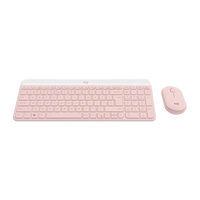 Logitech MK470 Combinación Teclado Ratón Inalámbricos Rosa compacto y silencioso Teclado y ratón Logitech MK470 Combinación Teclado Ratón Inalámbricos Rosa compacto y silencioso Teclado y ratón