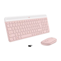 Logitech MK470 Combinación Teclado Ratón Inalámbricos Rosa compacto y silencioso Teclado y ratón Logitech MK470 Combinación Teclado Ratón Inalámbricos Rosa compacto y silencioso Teclado y ratón