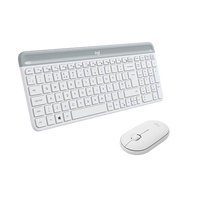 Logitech MK470 Combinación Teclado Ratón Inalámbricos Blanco compacto y silencioso Teclado y ratón Logitech MK470 Combinación Teclado Ratón Inalámbricos Blanco compacto y silencioso Teclado y ratón