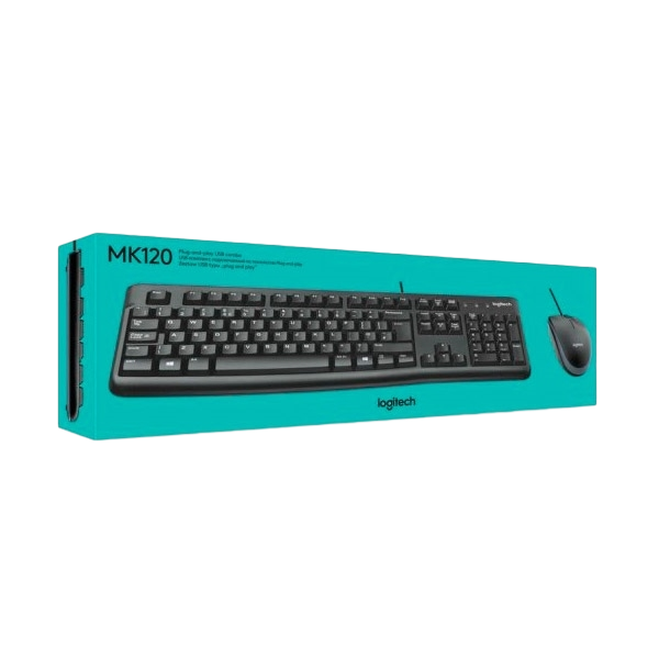 Logitech Desktop MK120 Inglés UK  Kit teclado y ratón Logitech Desktop MK120 Inglés UK  Kit teclado y ratón