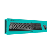 Logitech Desktop MK120 Inglés UK Kit teclado y ratón Logitech Desktop MK120 Inglés UK Kit teclado y ratón