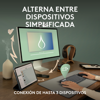 Logitech Pebble Keys 2 K380S Grafito  Teclado