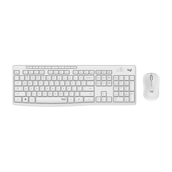 Logitech Silent Touch MK295 Blanco Kit de teclado y ratón Logitech Silent Touch MK295 Blanco Kit de teclado y ratón