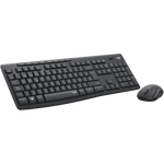 Logitech Silent Touch MK295 Grafito - Kit de teclado y ratón
