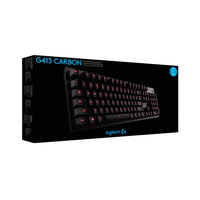 Logitech G413 Mecánico Gaming Carbon ES  Teclado