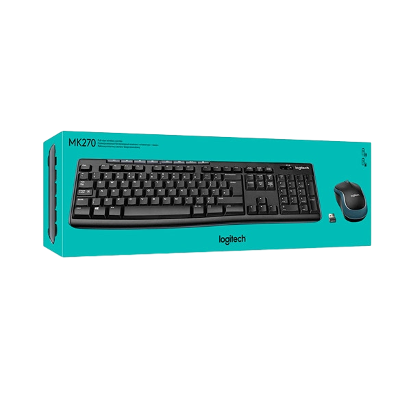Logitech MK270 Wireless  Kit teclado y ratón Logitech MK270 Wireless  Kit teclado y ratón