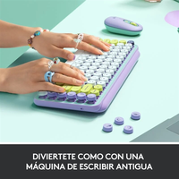 Logitech POP Keys Mecánico Inalámbrico Daydream  Teclado