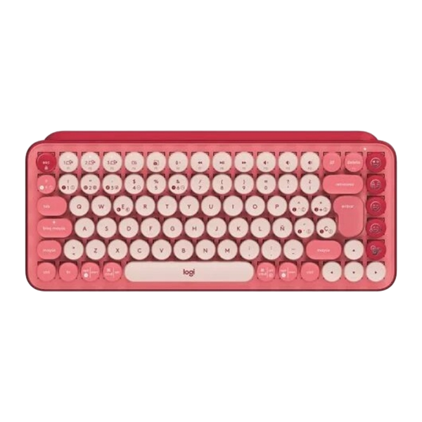 Logitech POP Keys Mecánico Inalámbrico Heartbreaker  Teclado Logitech POP Keys Mecánico Inalámbrico Heartbreaker  Teclado