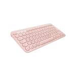 Logitech K380 Multidispositivo Rosa Bluetooth ES - Teclado