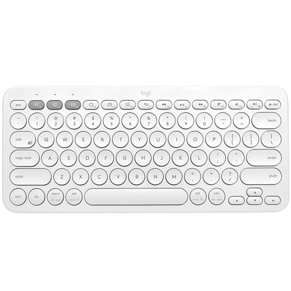 Logitech K380 Multidispositivo Blanco Bluetooth ES  Teclado Logitech K380 Multidispositivo Blanco Bluetooth ES  Teclado