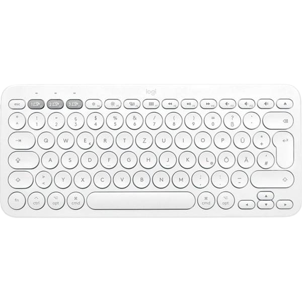 Logitech K380 for Mac Bluetooth Multidispositivo Blanco Crudo ES  Teclado Logitech K380 for Mac Bluetooth Multidispositivo Blanco Crudo ES  Teclado