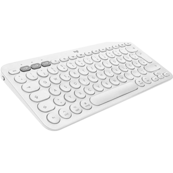 Logitech K380 for Mac Bluetooth Multidispositivo Blanco Crudo ES  Teclado Logitech K380 for Mac Bluetooth Multidispositivo Blanco Crudo ES  Teclado