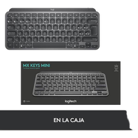 Logitech MX Keys Mini Retroiluminado Grafito ES Teclado Logitech MX Keys Mini Retroiluminado Grafito ES Teclado