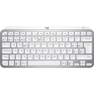 Logitech MX Keys Mini Retroiluminado Gris Pálido ES  Teclado