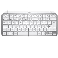 Logitech MX Keys Mini Retroiluminado Gris Pálido ES Teclado Logitech MX Keys Mini Retroiluminado Gris Pálido ES Teclado