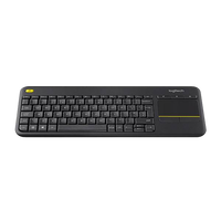 Logitech K400 Plus Negro Wireless Layout Francés  Teclado