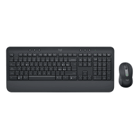Logitech MK650 graphite wireless - Kit de teclado y ratón