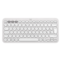 Logitech Pebble Keys 2 K380S Blanco  Teclado Bluetooth