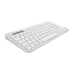 Logitech Pebble Keys 2 K380S Blanco Teclado Bluetooth Logitech Pebble Keys 2 K380S Blanco Teclado Bluetooth