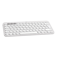 Logitech Pebble Keys 2 K380S Blanco  Teclado Bluetooth