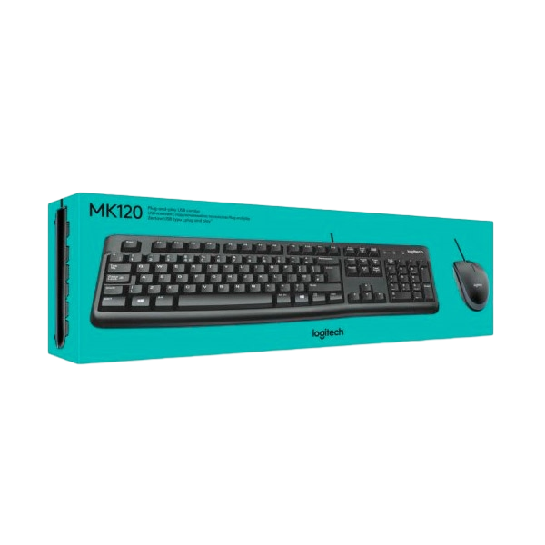Logitech combo MK120 Kit teclado y ratón Logitech combo MK120 Kit teclado y ratón