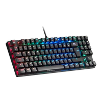 Mars Gaming MKREVOPRO TKL RGB Red  Teclado