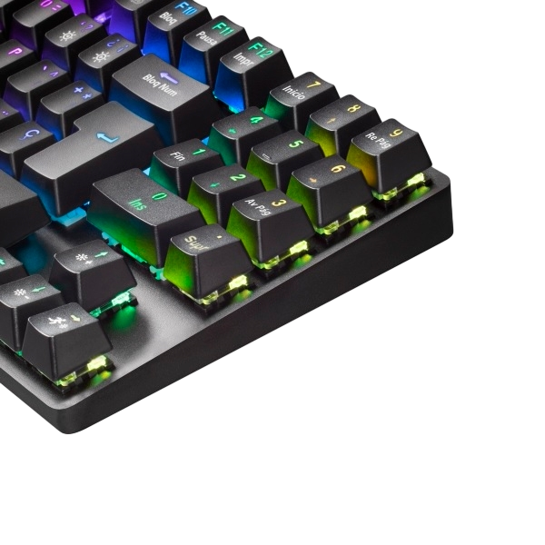 Mars Gaming MKREVOPRO TKL RGB Blue Teclado Mars Gaming MKREVOPRO TKL RGB Blue Teclado