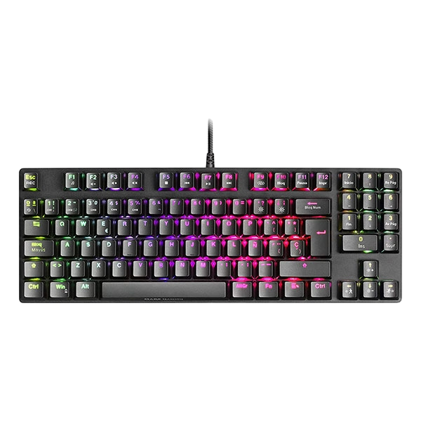 Mars Gaming MKREVOPRO TKL RGB Brown Teclado Mars Gaming MKREVOPRO TKL RGB Brown Teclado