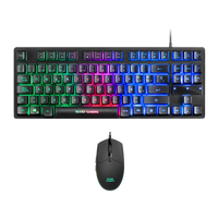 Mars Gaming MCPTKL Teclado TKL RGB  Ratón RGB  Pack Teclado y Ratón