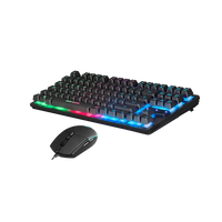 Mars Gaming MCPTKL Teclado TKL RGB  Ratón RGB  Pack Teclado y Ratón