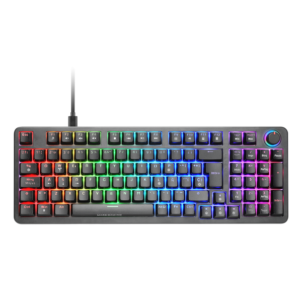 Mars Gaming MKPRO Switch Blue RGB  Teclado Mecánico Mars Gaming MKPRO Switch Blue RGB  Teclado Mecánico